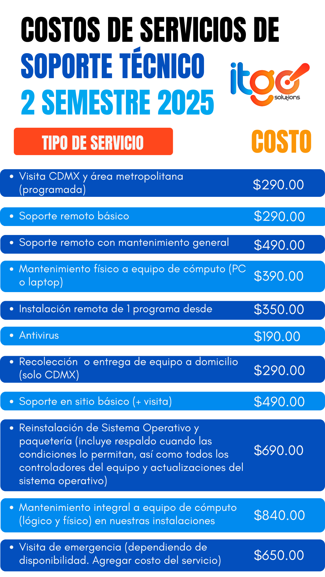 Historia de Instagram Lista de Precios simple gris (1)